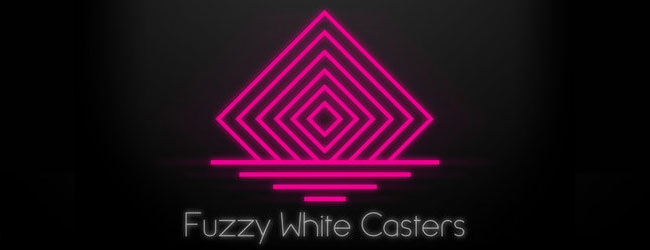 FUZZY WHITE CASTERS